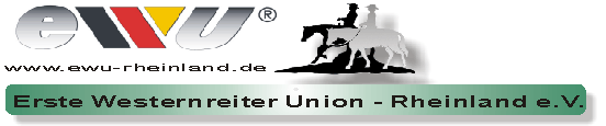 Erste Westernreiterunion Rheinland e. V. Erste Westernreiterunion Rheinland e. V.